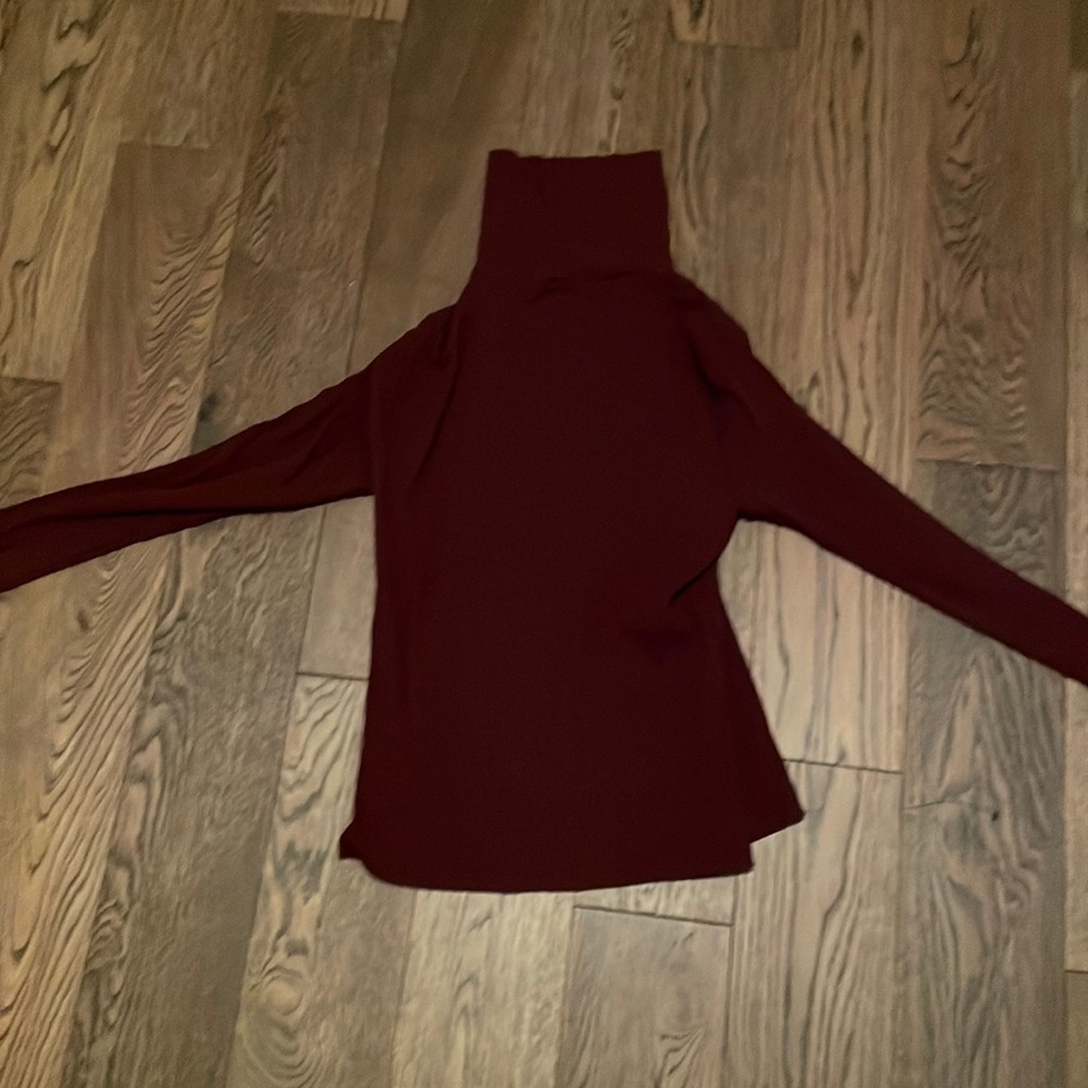 Burgundy, Old Navy turtleneck